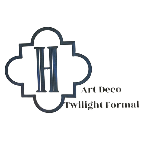 Art Deco Twilight Formal Monogram