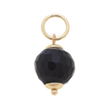 Black Bead Charm