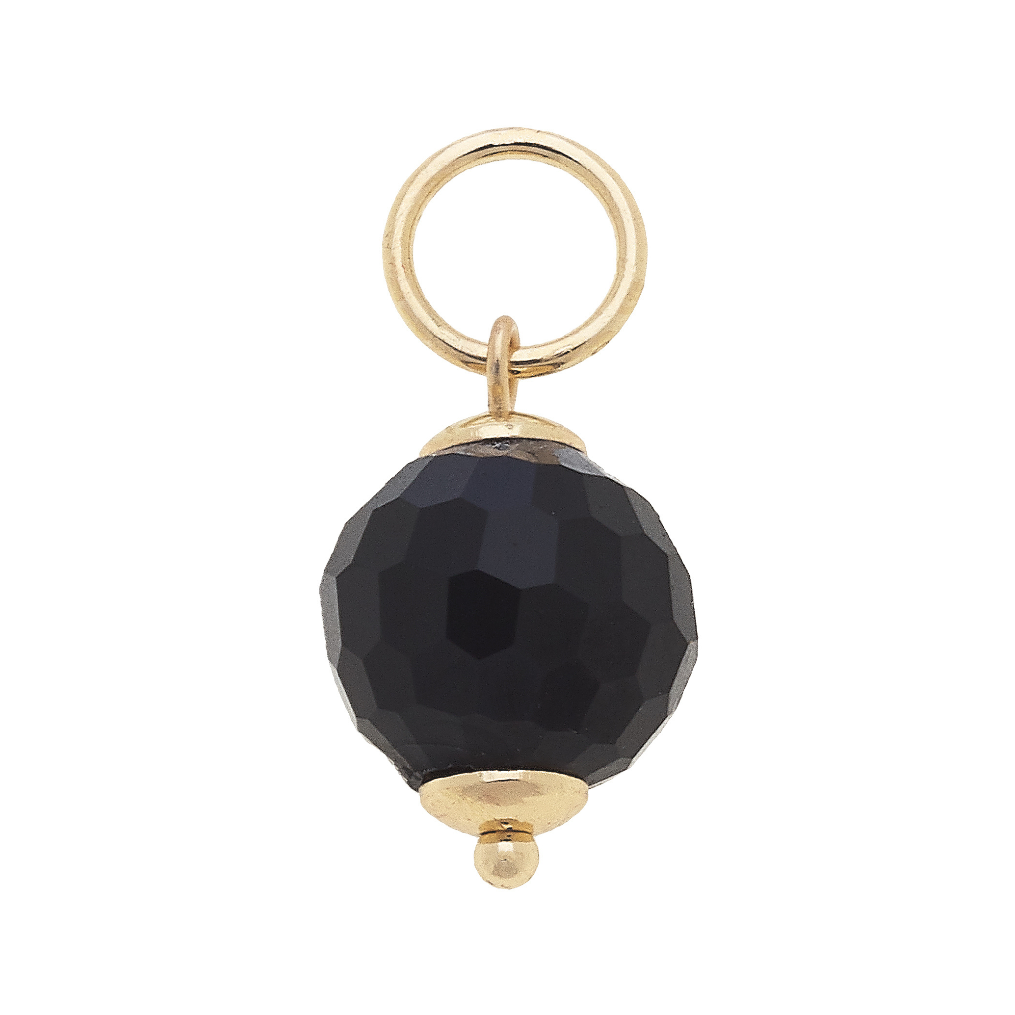 Black Bead Charm