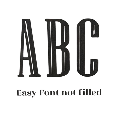 Easy Font Monogram