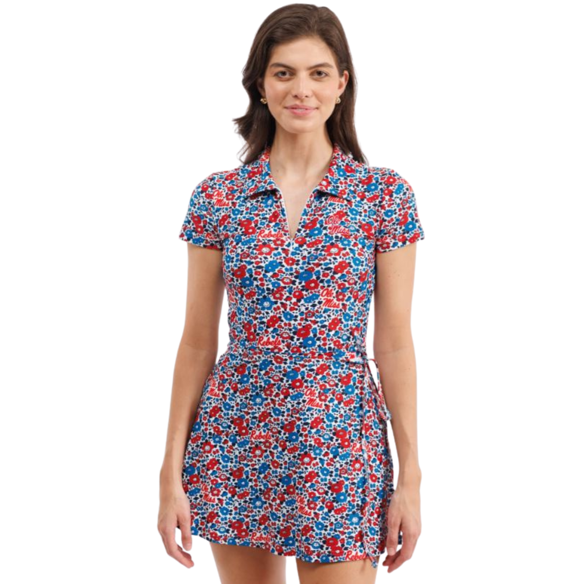 The Ivy Dress - Ole Miss Poppies