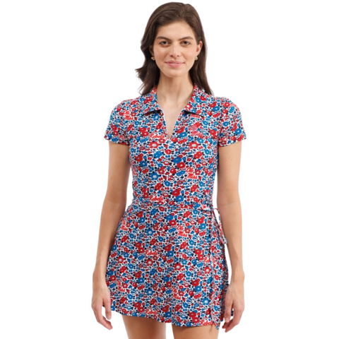 The Ivy Dress - Ole Miss Poppies