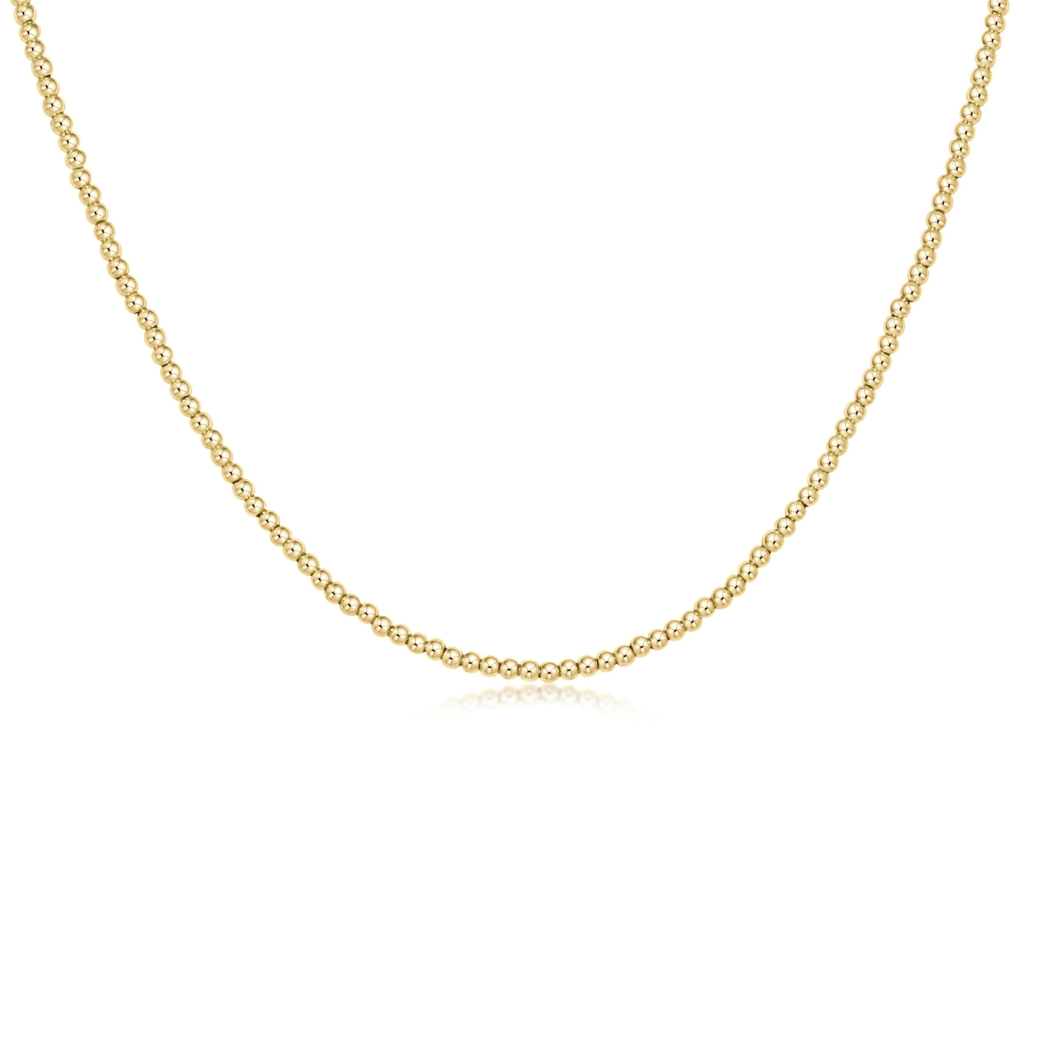 15" Choker Classic Gold 2mm