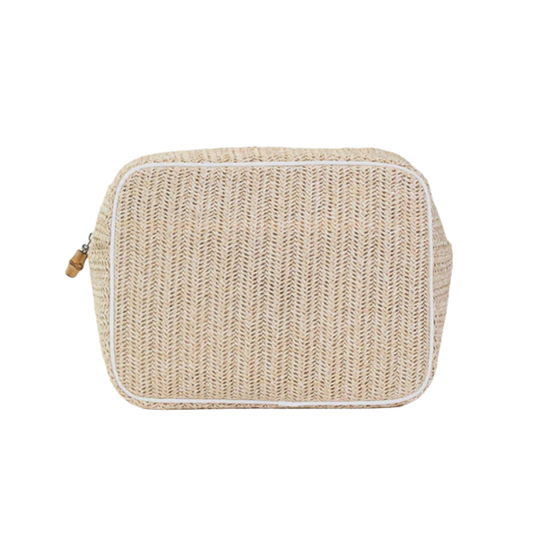 Coastal Straw Glam Bag - XL