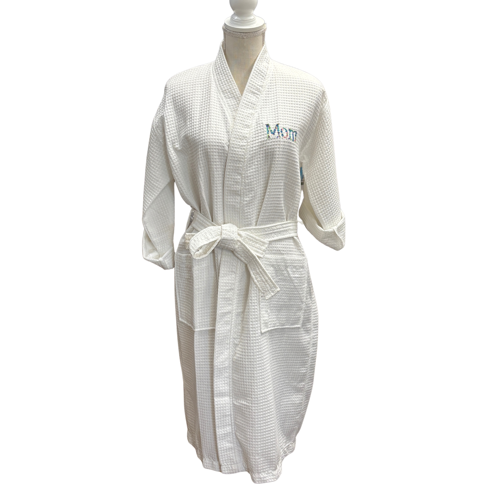 Personalized Waffle Robe