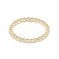 Classic Gold 2mm Bead Ring