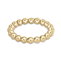 Classic Gold 3mm Bead Ring