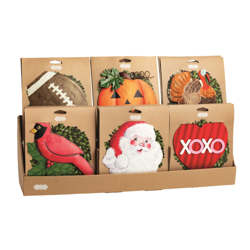 Holiday Wreath Magnets