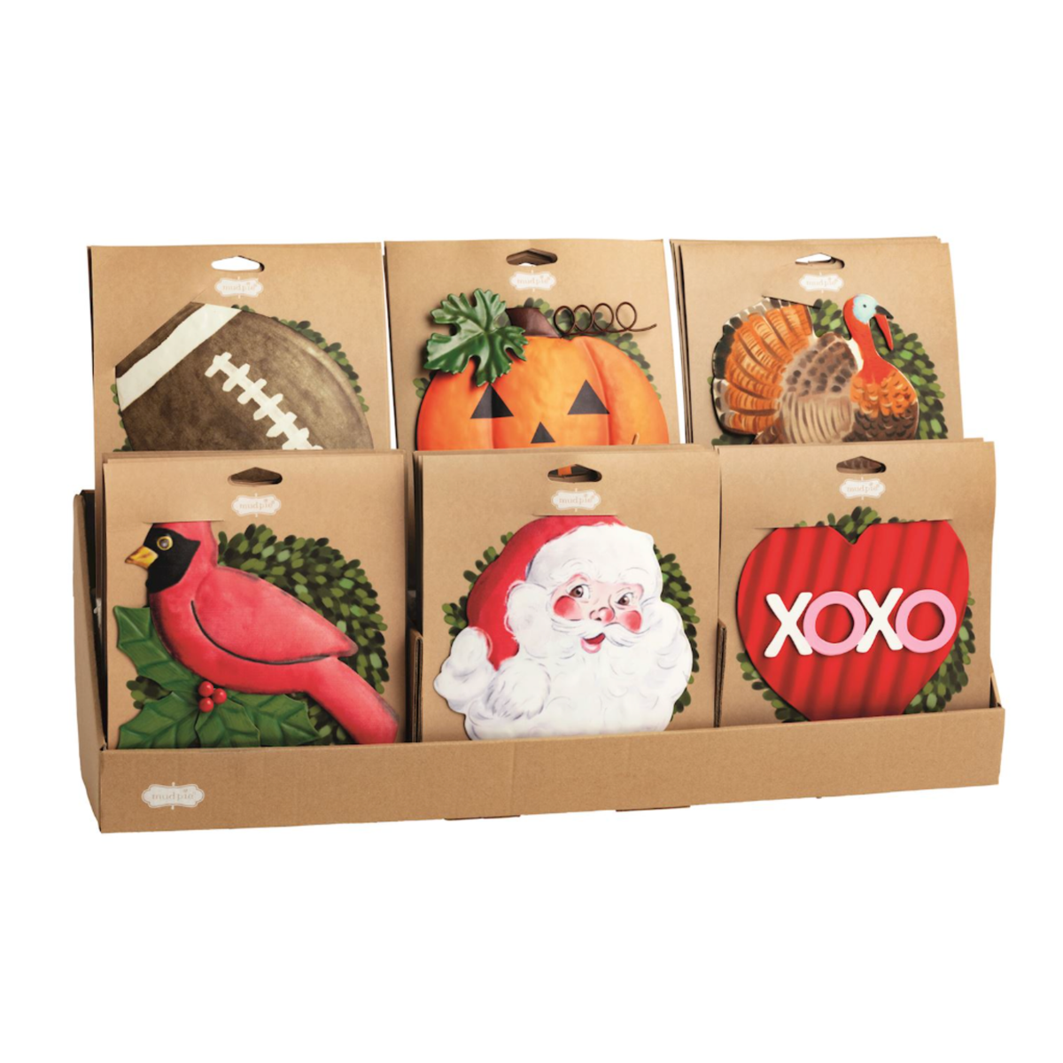 Holiday Wreath Magnets