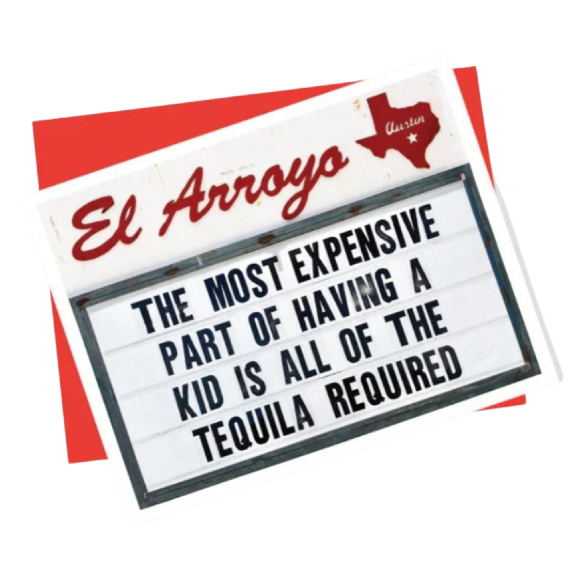 Greeting Card - TEQUILA REQUIRED