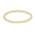 Classic Gold 1.5mm Bead Ring