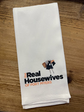 Real Housewives Tea Towel