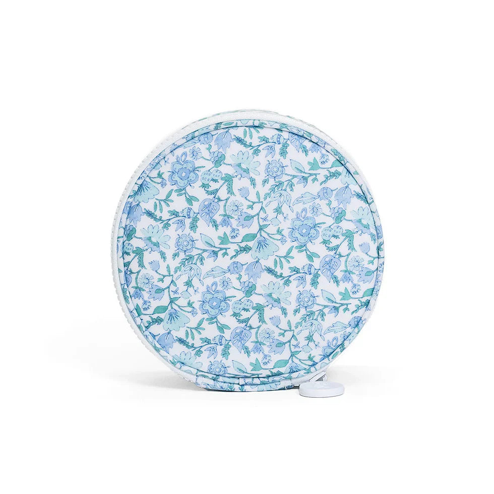 Quilted Jewelry Round - Hamptons Floral