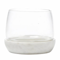 White Marble Dip Bowl