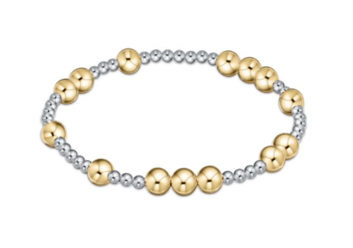 Hope Unwritten 6mm Mixed Metal Bracelet