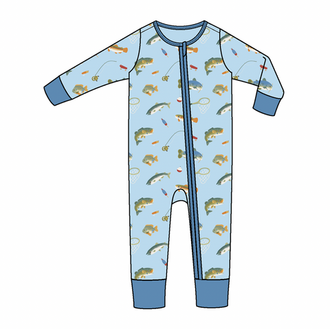 Fishing Convertible Romper