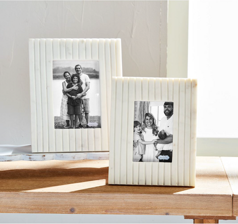 White Marble Frame