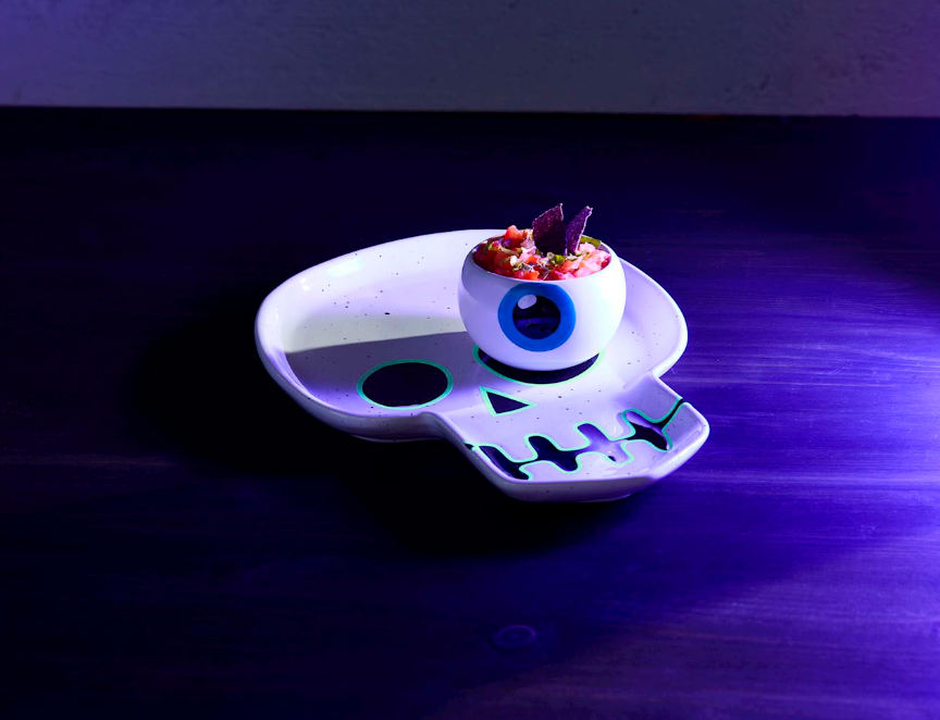 Glow Skeleton Chip & Dip Set