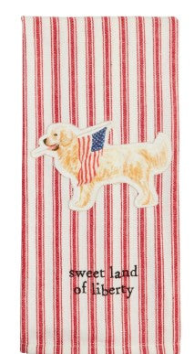 Dog Patch Americana Towel