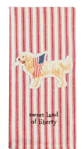 Dog Patch Americana Towel