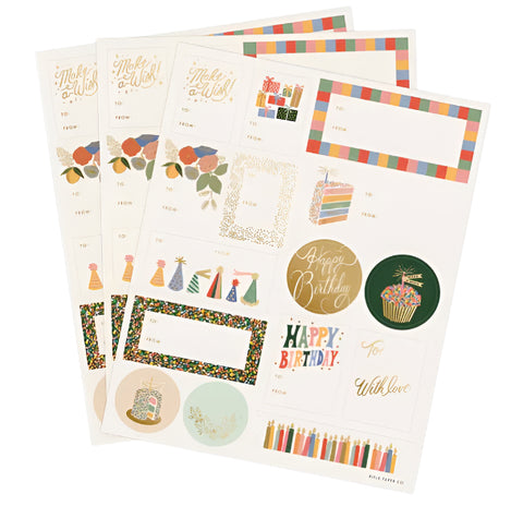 Birthday Gift Stickers