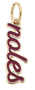 Florida State Seminoles Enamel Script Charm