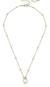 Celia Dainty Charm Necklace