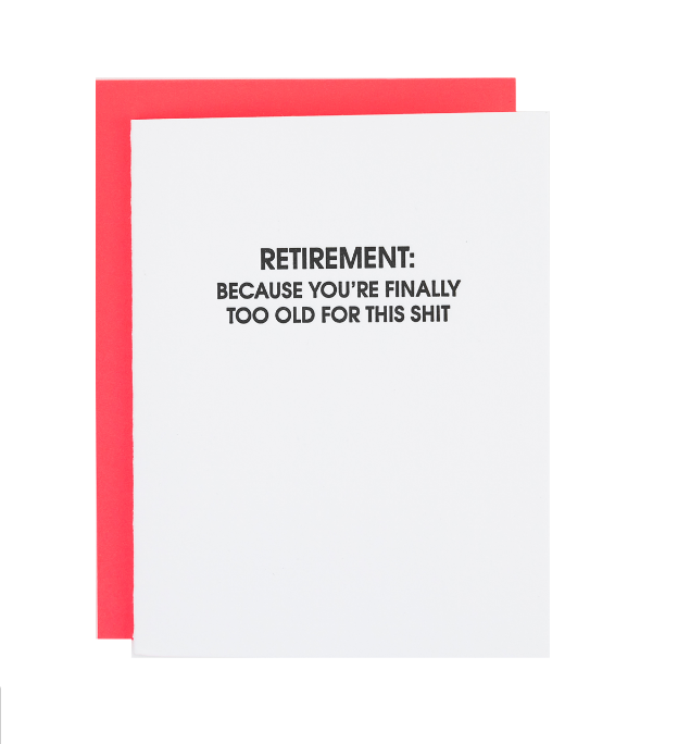 Retirement Card