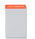 Chaos Coordinator Notepad
