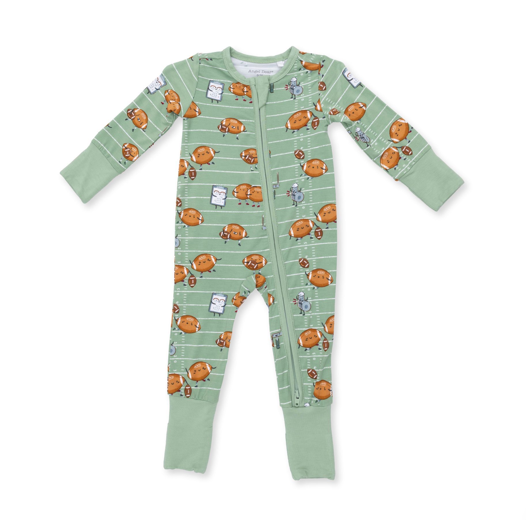 Footballs Playing Football Convertible Romper