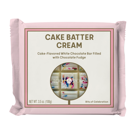 Cake Batter Cream Chocolate Bar