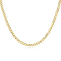15" Choker Classic Gold 4mm Bead