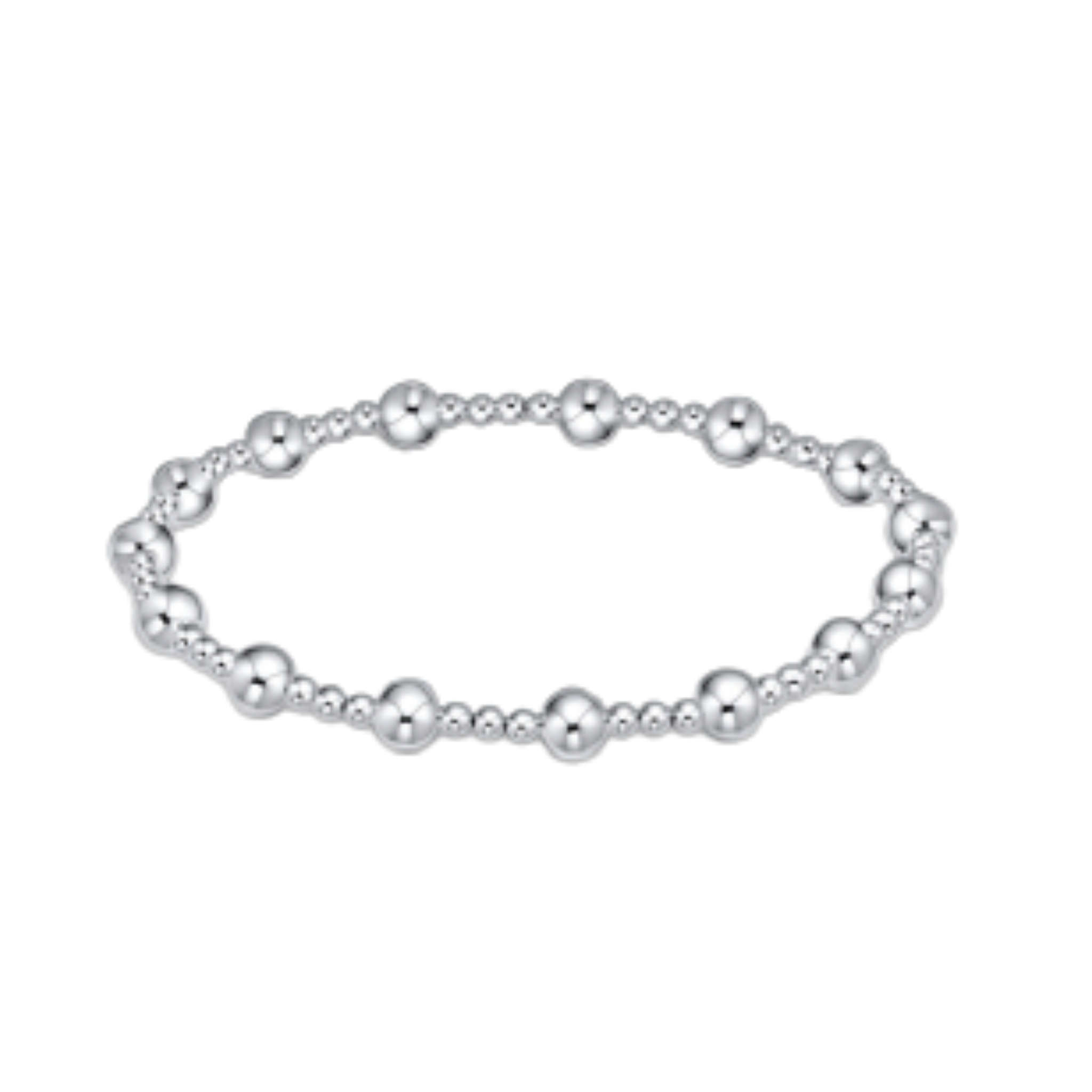 Classic Sincerity 5mm Sterling Bead Bracelet