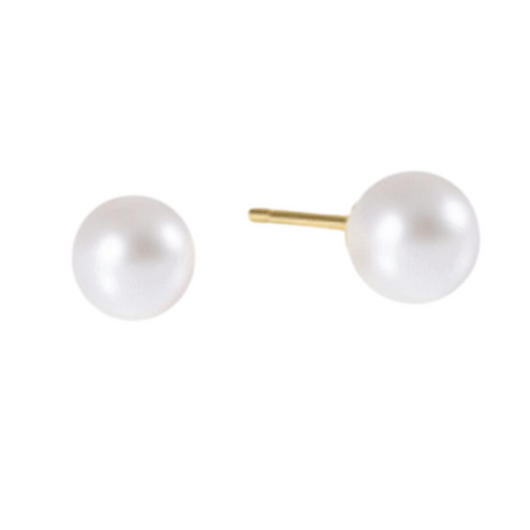 Pearl 8mm Ball Stud