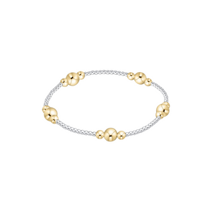 Purpose 6mm Mixed Metal Bead Bracelet