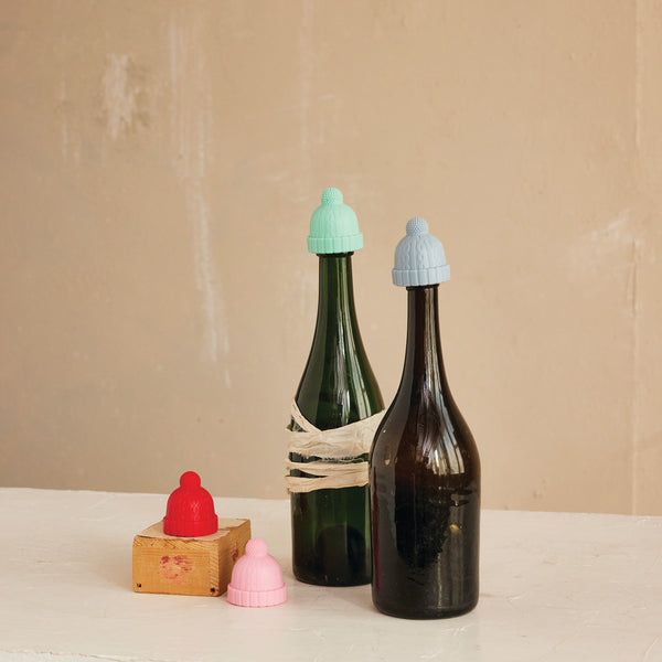 Silicone Hat Bottle Stoppers