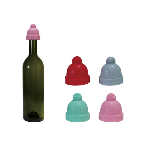 Silicone Hat Bottle Stoppers