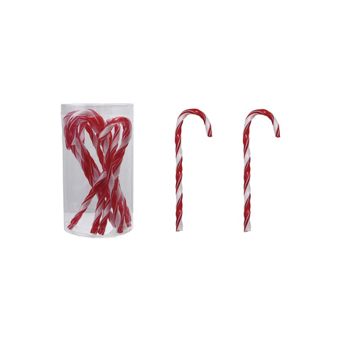 Plastic Candy Cane Drink Stirrers