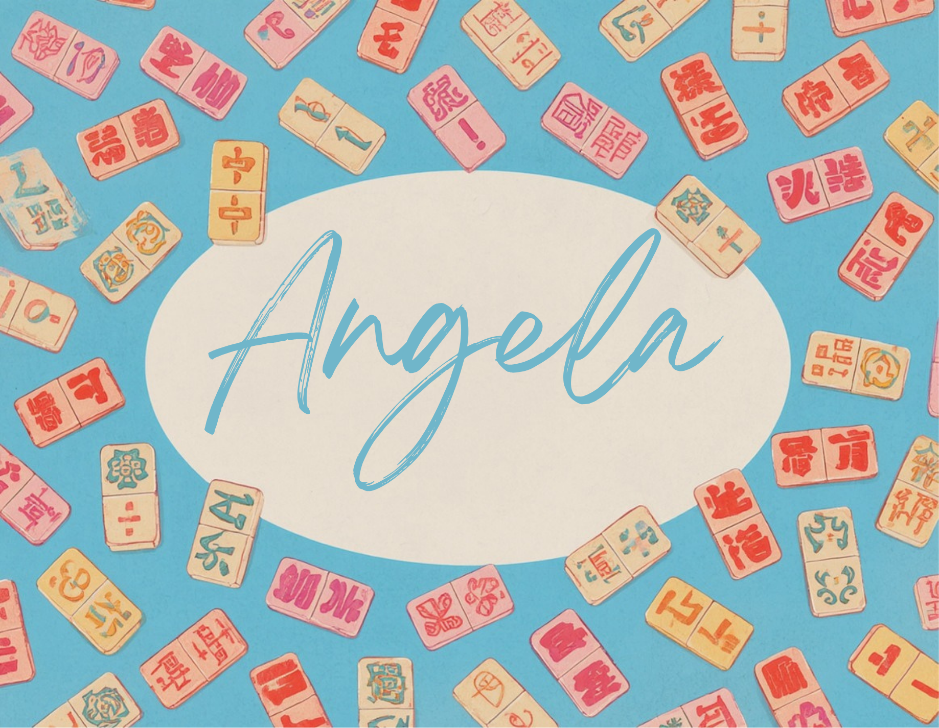 Personalized Mahjong Card Cover & Sleeve