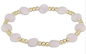 Admire Gold 3mm Bracelet - Moonstone