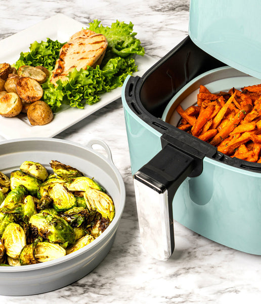 Collapsible Silicone Air Fryer Basket