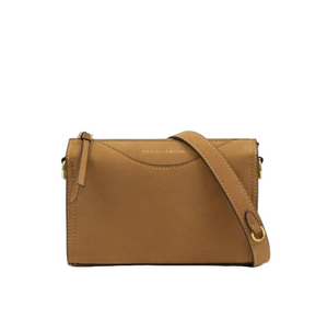Alba Suedette Crossbody Bag Caramel