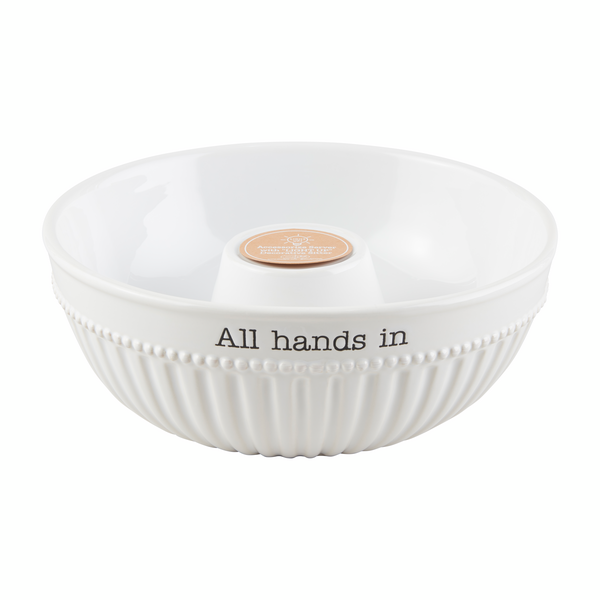 All Hands In Serving Bowl