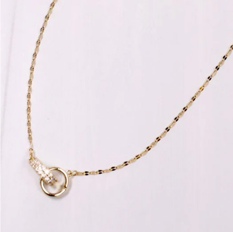 Antonine Necklace with Charm