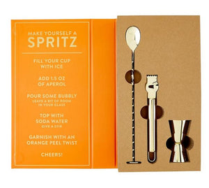 Barware Book Box - It's an Aperol Spritz Kind of Day