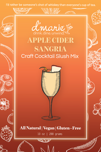 Apple Cider Sangria Cocktail Slushie