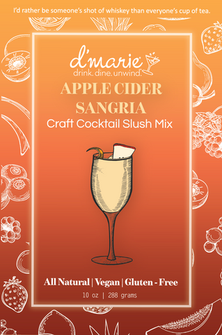 Apple Cider Sangria Cocktail Slushie