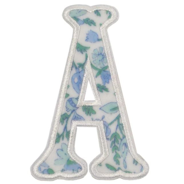 Hamptons Floral Applique Letters