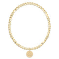 Auburn Ecollegiate Gold 3mm Bracelet