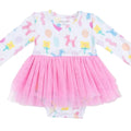 Balloon Animals Pink Tutu Bodysuit